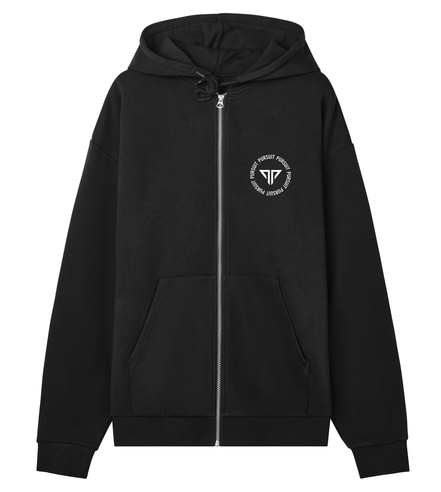 Pursuit Zip Hoodie - Black