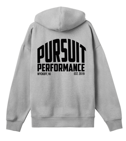 Pursuit Boxy Hoodie - Gray