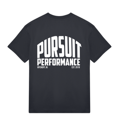 Pursuit Black Boxy Tee