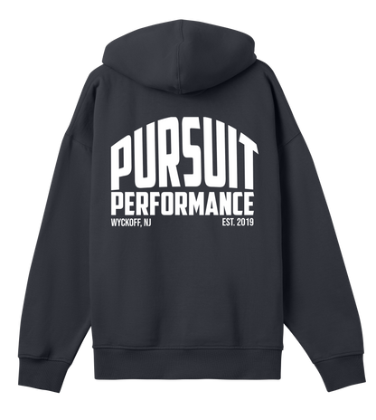 Pursuit Boxy Hoodie - Black