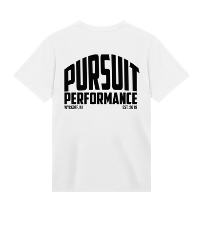 Pursuit White Tee